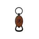 Autumn Round Wood Bottle Opener