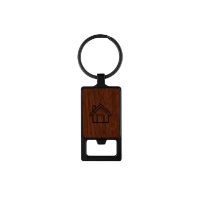 Autumn Square Wood Bottle Opener