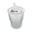 Puccino 350ml Glass Ice Coffee Cup