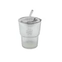 Puccino 350ml Glass Ice Coffee Cup
