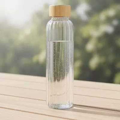 Whimsy 550ml Glass Drink Bottle