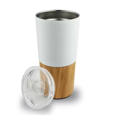 Wherever 600ml Wood Coffee Cup