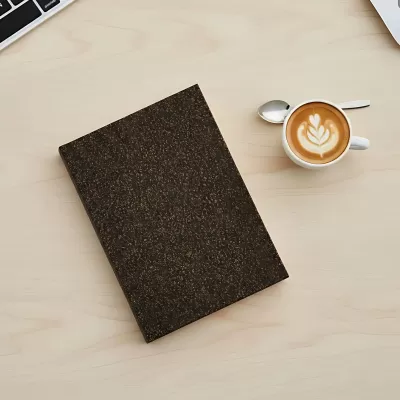 Coffee Grounds A6 Paper Notebook