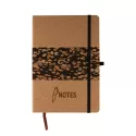 Coffee Grounds Cork Notebook