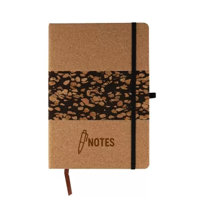 Coffee Grounds Cork Notebook