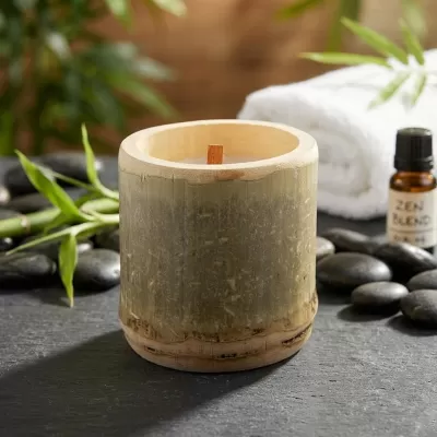 Bamboo Candle
