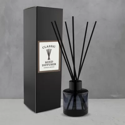 Classic 50ml Round Glass Reed Diffuser
