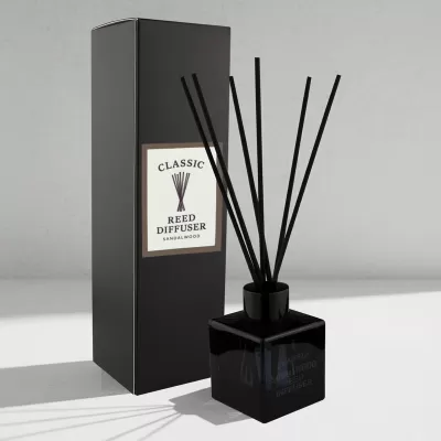 Classic 50ml Square Glass Reed Diffuser