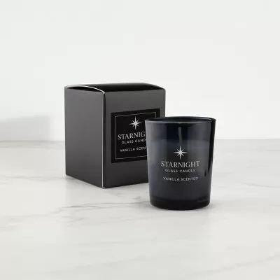StarNight Glass Candle