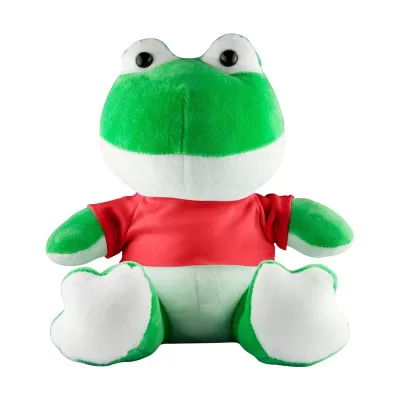 branded Frog Plush Toy, from our range of promotional Teddy Bears & Plush Toys