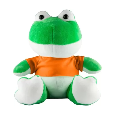 branded Frog Plush Toy, from our range of promotional Teddy Bears & Plush Toys