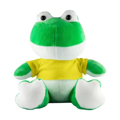 branded Frog Plush Toy, from our range of promotional Teddy Bears & Plush Toys