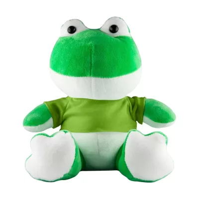 branded Frog Plush Toy, from our range of promotional Teddy Bears & Plush Toys