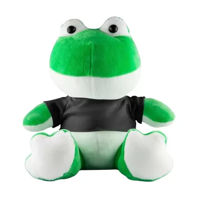 branded Frog Plush Toy, from our range of promotional Teddy Bears & Plush Toys