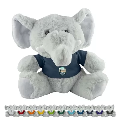 branded Elephant Plush Toy, from our range of promotional Teddy Bears & Plush Toys