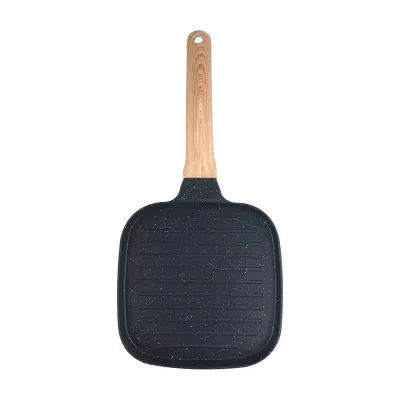 Gourmet Non-Stick Square Aluminium Grill Pan