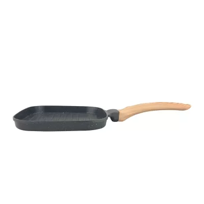 Gourmet Non-Stick Square Aluminium Grill Pan