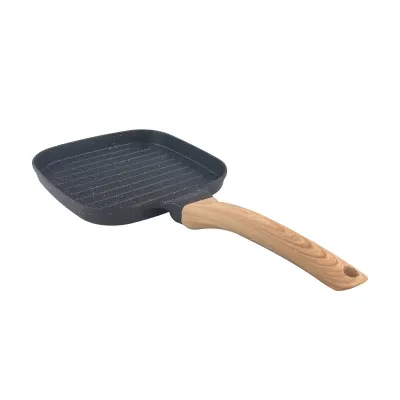 Gourmet Non-Stick Square Aluminium Grill Pan