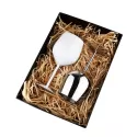Bella 2 Piece Stainless Steel Wine Glass Set