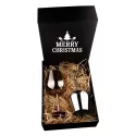 Bula Vinaka Stainless Steel Wine Glass Gift Set