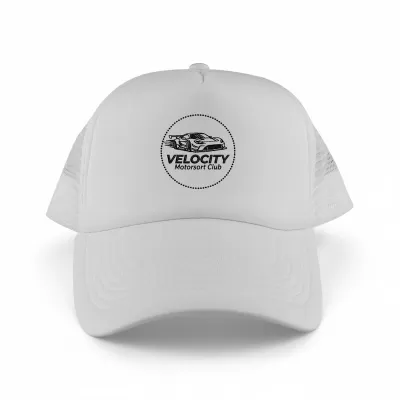 Classic 5 Panel Poly Mesh Trucker Cap