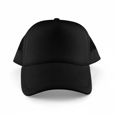 Classic 5 Panel Poly Mesh Trucker Cap