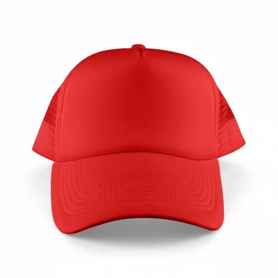Classic 5 Panel Poly Mesh Trucker Cap