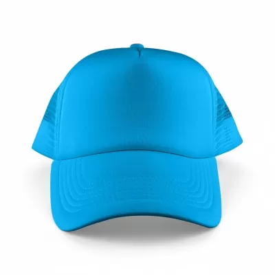 Classic 5 Panel Poly Mesh Trucker Cap