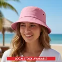 Long Beach Medium Cotton Bucket Hat