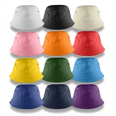 Long Beach Medium Cotton Bucket Hat