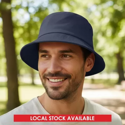 Long Beach Large Cotton Bucket Hat
