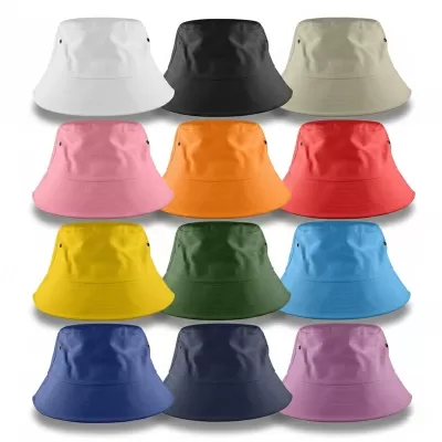 Long Beach Large Cotton Bucket Hat