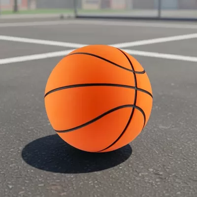 High Bounce Rubber Basketball