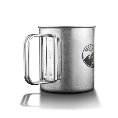 Bush Imitation Titanium 300ml Stainless Steel Coffee Cup