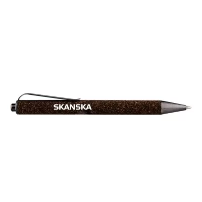 Coffee Grounds Plastic Pen