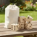 Wooden Yard Dice Set