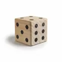 Wooden Yard Dice Set