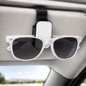 Car ABS Visor Sunglass Holder