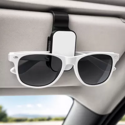 Car ABS Visor Sunglass Holder