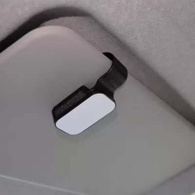 Car ABS Visor Sunglass Holder