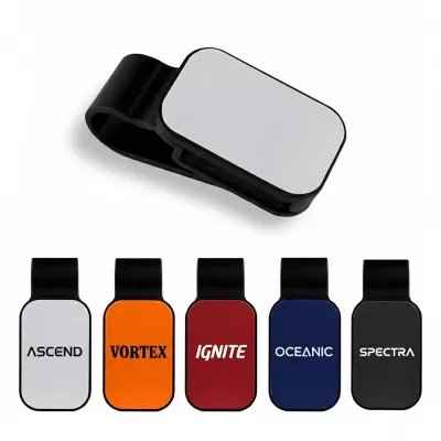 Car ABS Visor Sunglass Holder