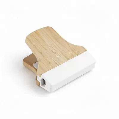 Clip Bamboo Fridge Magnet