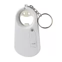 Smily ABS Torch Tape Bottle Opener Keyring