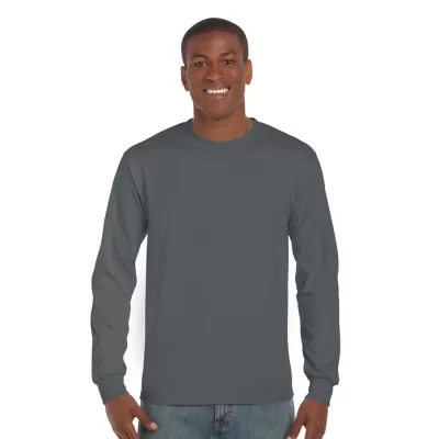 branded Ultra Cotton Adult Long Sleeve T-Shirt, from our range of promotional Men's Promotional T Shirts