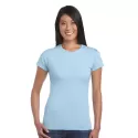 branded Softstyle Ladies' T-Shirt, from our range of promotional Ladies Promotional T Shirts