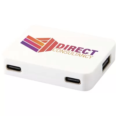 Gaia 4-Port USB-A and Type-C USB Hub