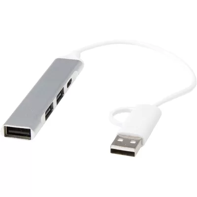 Alkaid 4-Port Recycled USB-A and Type-C USB Hub
