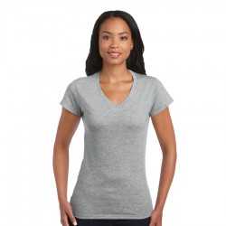 Ladies Promotional T Shirts - Softstyle Ladies' V-Neck T-Shirt