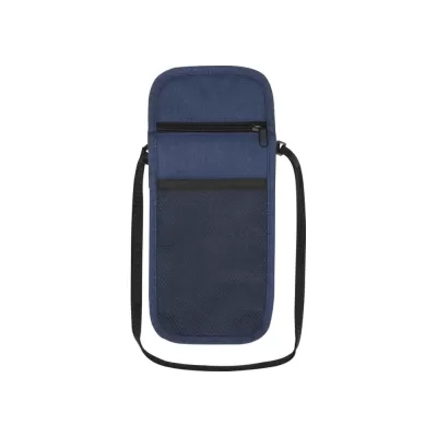 branded Ross Recycled Smart Poly Travel Pouch, from our range of promotional Travel Waist Bags
