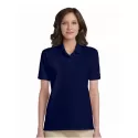 branded DryBlend Missy Fit Piqué Sport Shirt, from our range of promotional Men's Promotional Polo Shirts